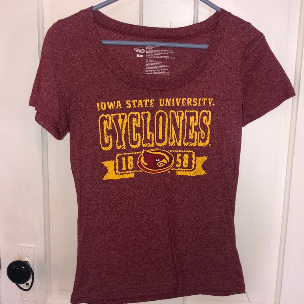 Iowa State Cyclones Short Sleeve T-shirt❤️💛